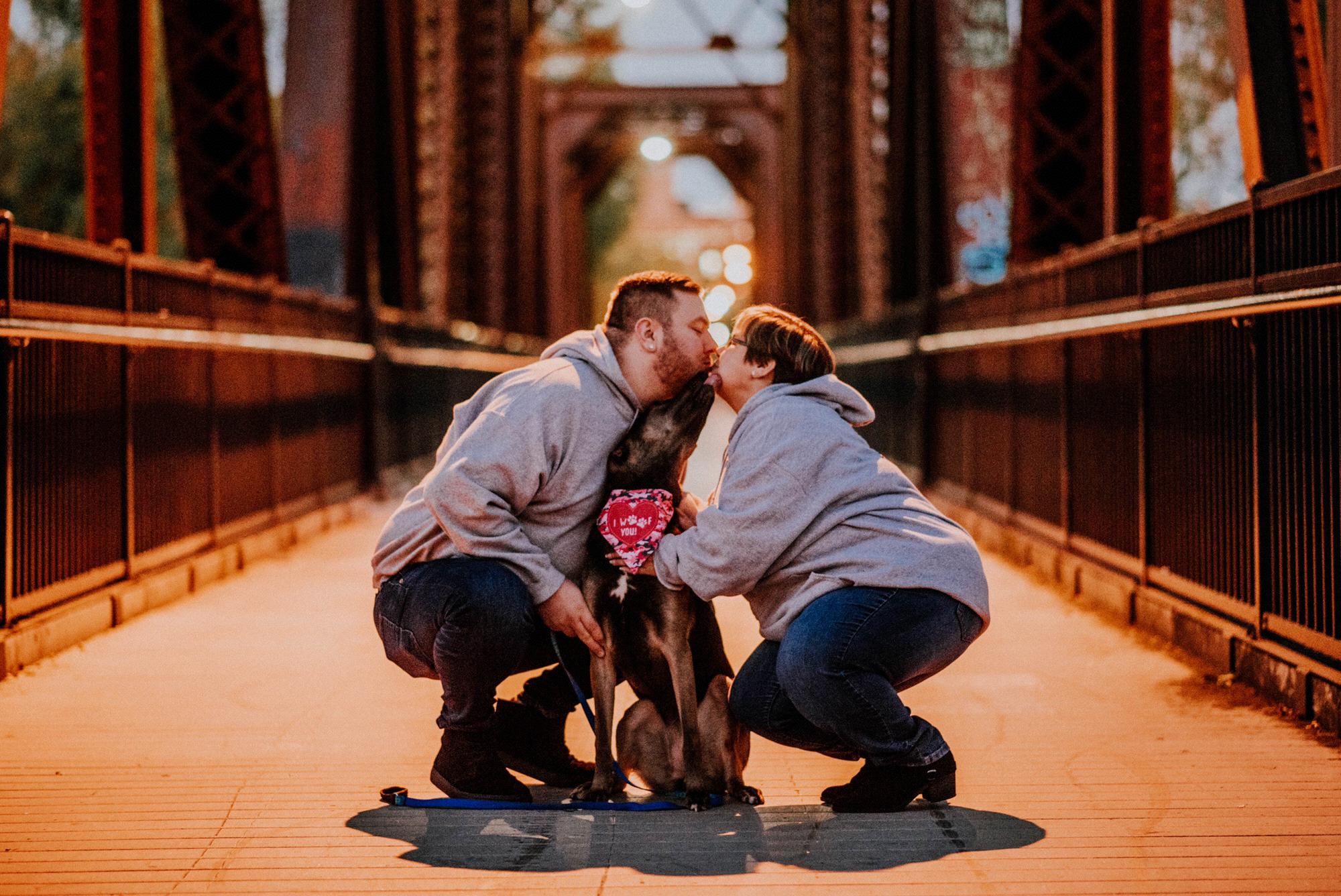 Our engagement photos by Kate Michaud Photography