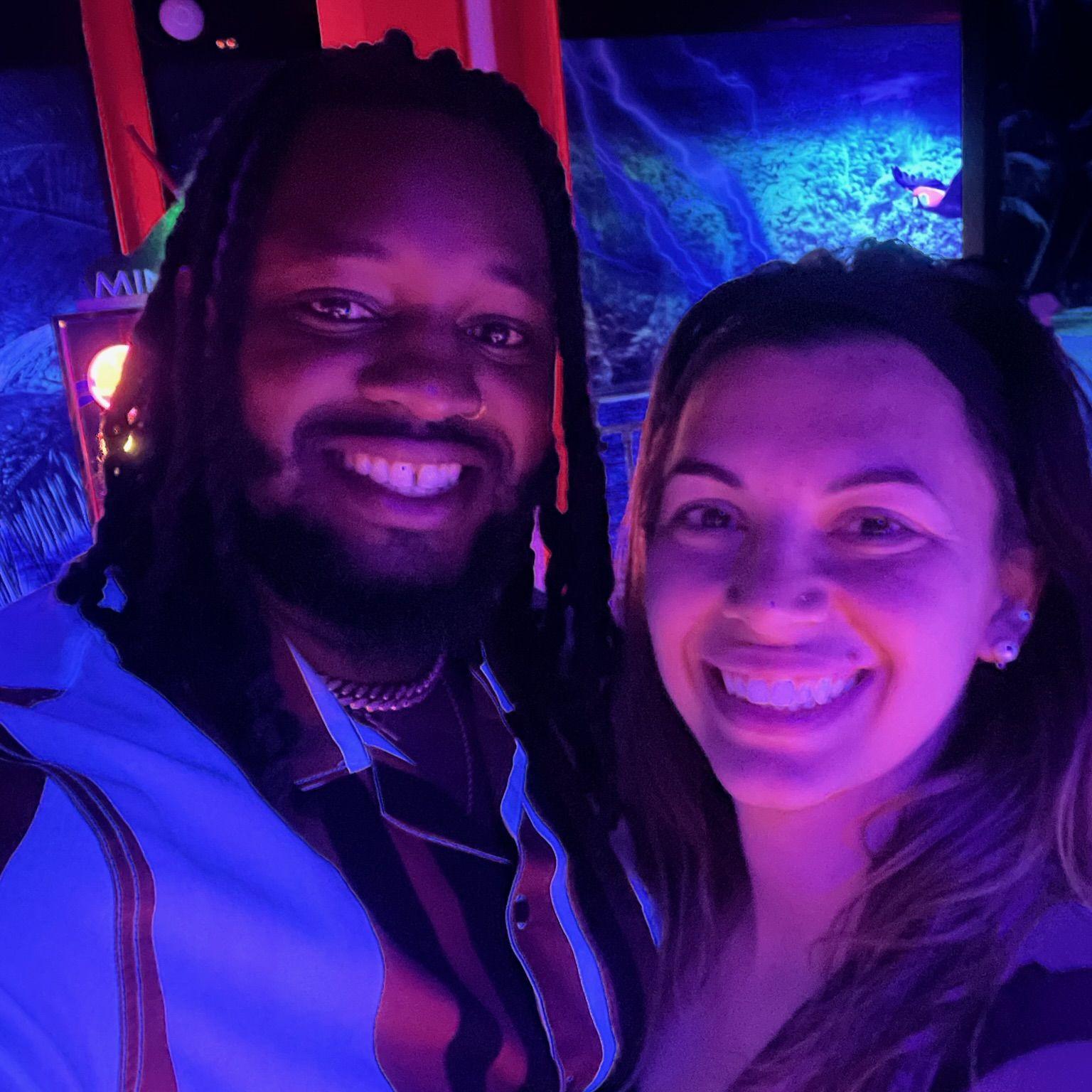 First time mini golfing together