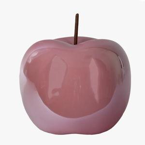 Wilmslow Food & Beverage Figurines & Sculptures - Peach, 5.5" H x 5" W x 5" D