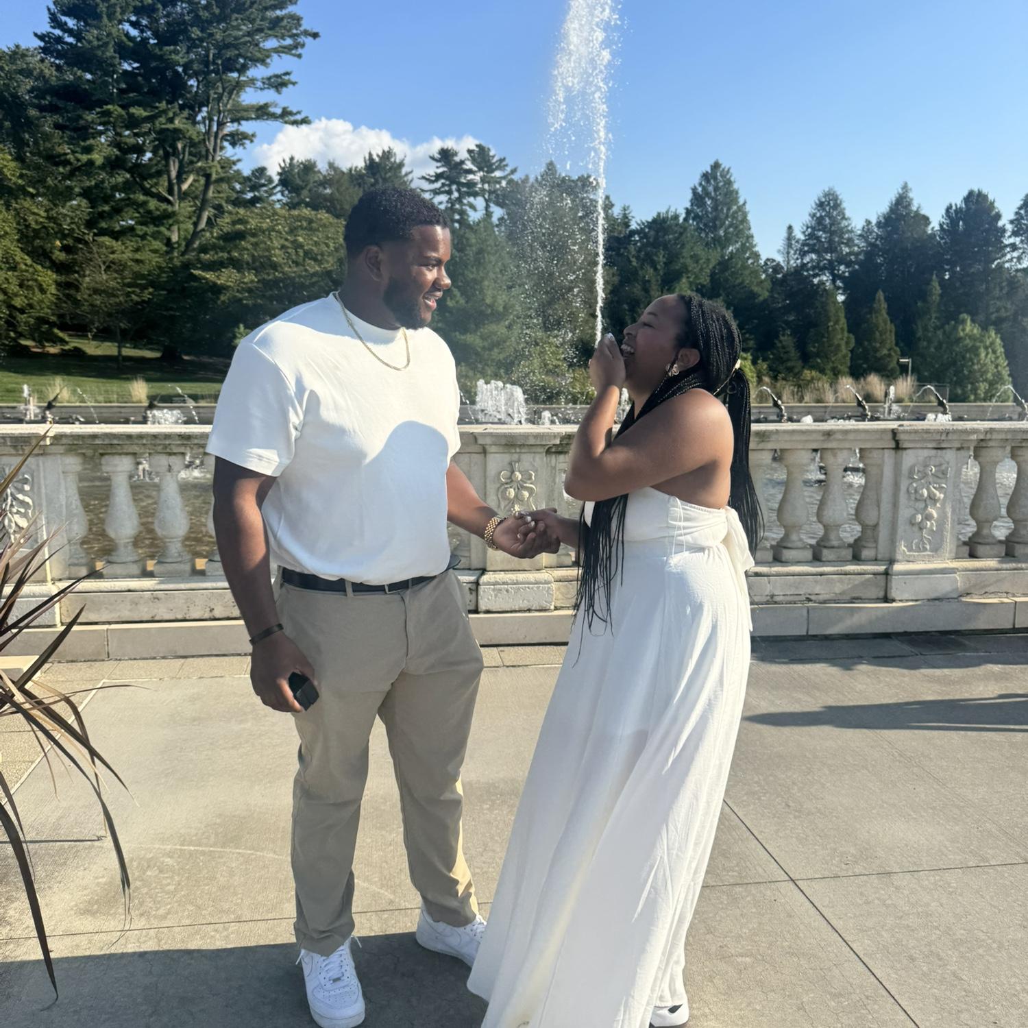 When we got engaged <3