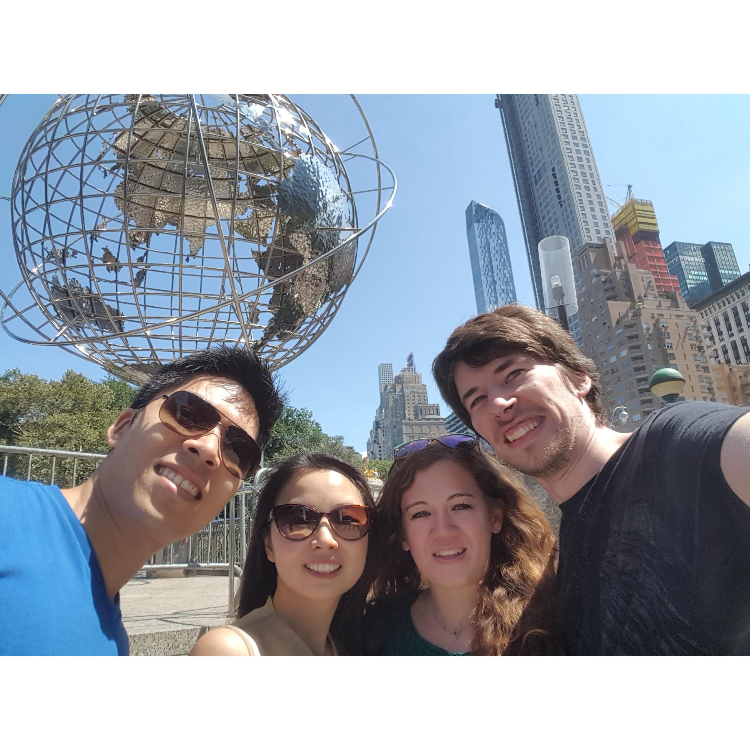 Meeting up with our friend Diana and Long in New York! Summer 2017