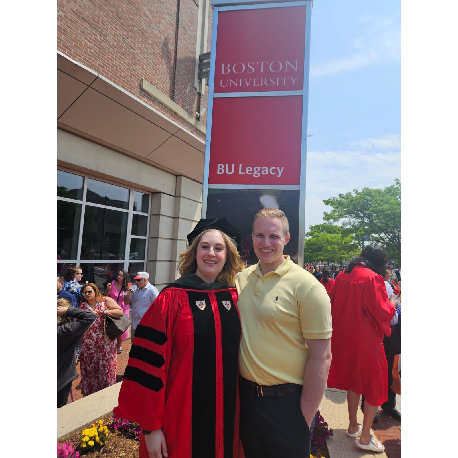 Now Jen's turn to graduate!