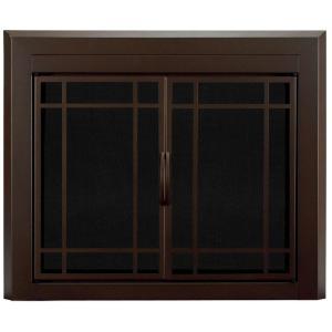 Enfield Small Glass Fireplace Doors
