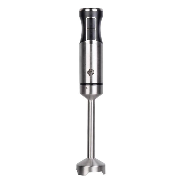 MasterChef Immersion Blender Handheld, Stainless Steel Hand Held Blending Stick Emulsifier, Puree Blender for Making Baby Food, Soup, Sauces etc, Powerful 400W Motor with Variable Speed Control