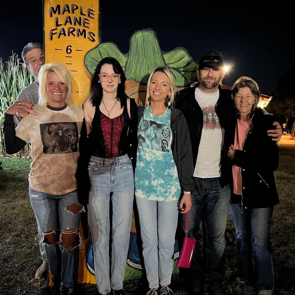 Family Night at Maple Lanes Pumpkin Patch/Corn Maze. October 2023.
