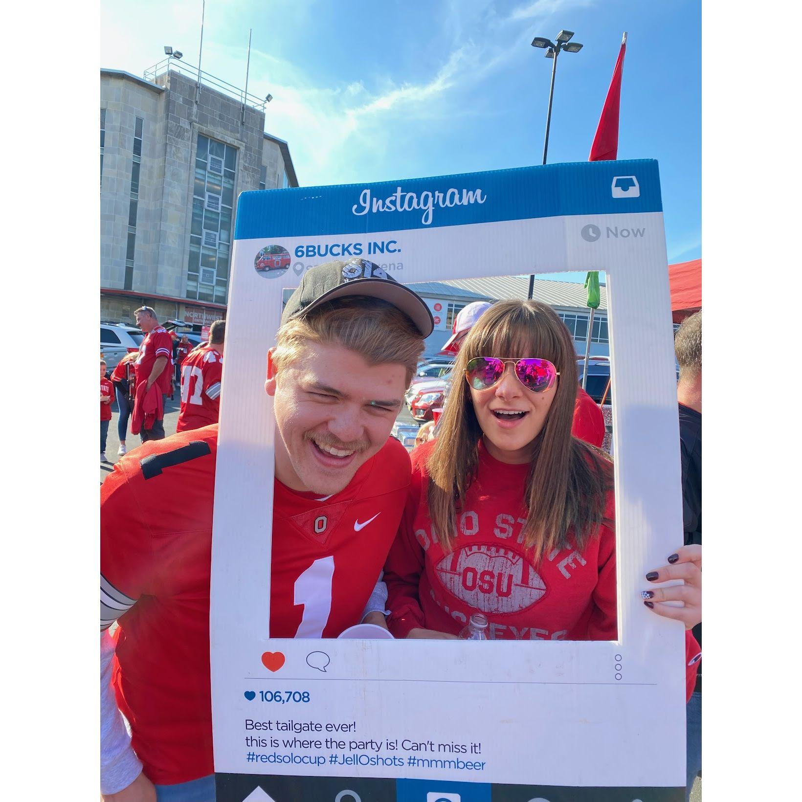 September 2021 - We went tailgating before The Ohio State football game