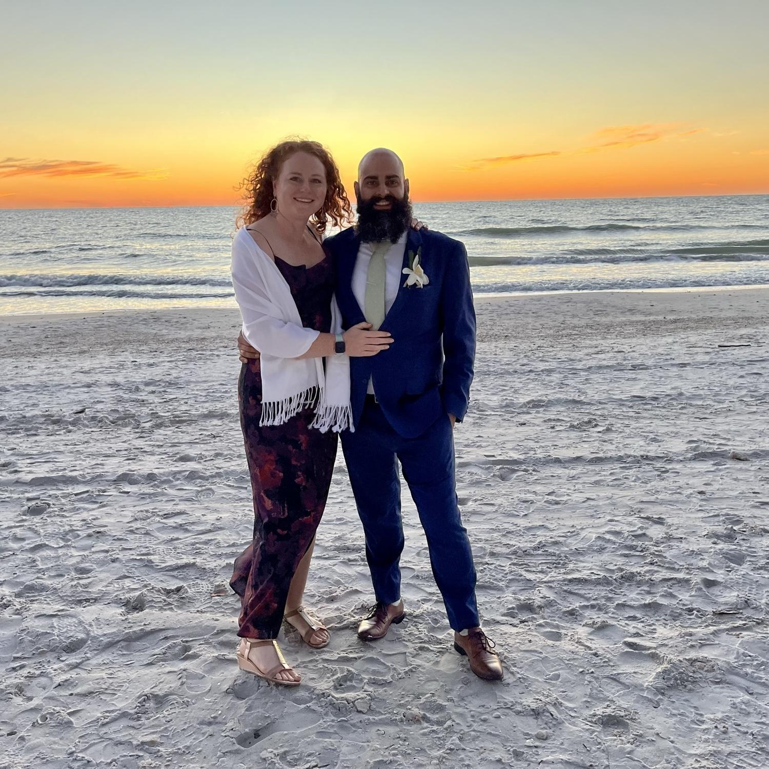 Celebrating Brent and Mel’s wedding in Florida