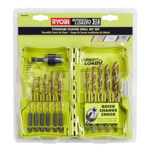 SpeedLoad+ Titanium Drill Bit Set (17-Piece)