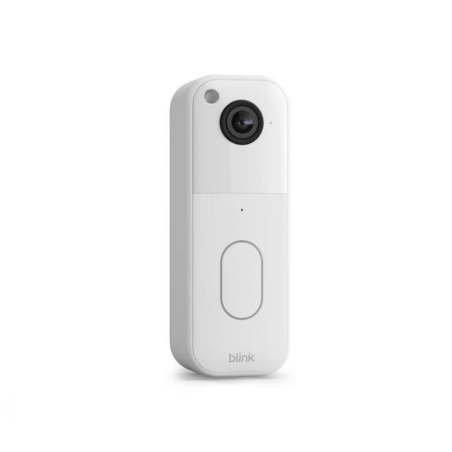 Blink Video Doorbell (newest model) – Head-to-toe HD view, two-year battery life, and simple setup. Required Sync Module not included – Add-On (White)
