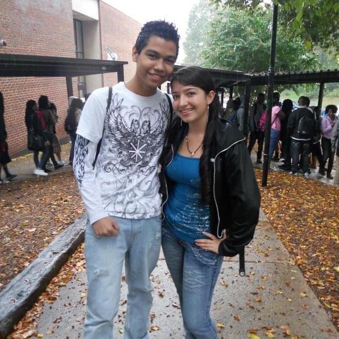 Primera foto juntos - Septiembre 2011