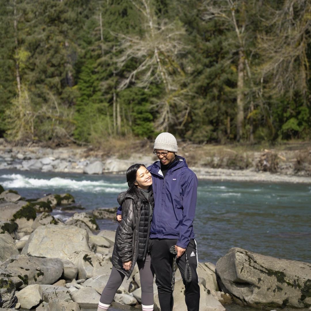 They love being outside and here is their first camping trip by the river!