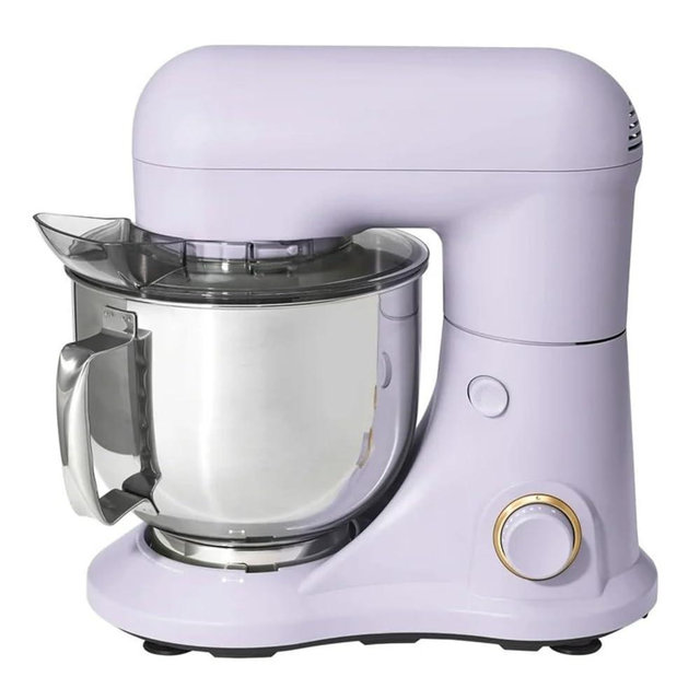 Stand Mixer 5.3-Quart Tilt-Head Electric Mixer, 300W Motor, 12 Speeds, Stainless Steel Bowl, Dough Hook, Flat Beater & Whisk