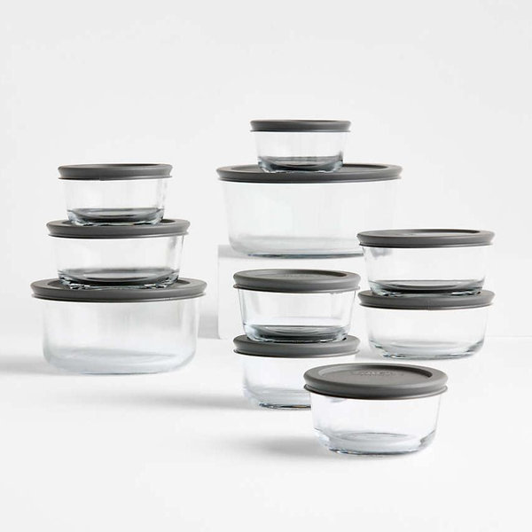 Pyrex 20-Piece Glass Food Storage Set