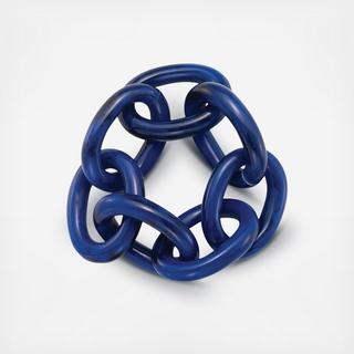 Chain Link Napkin Ring, Set of 4