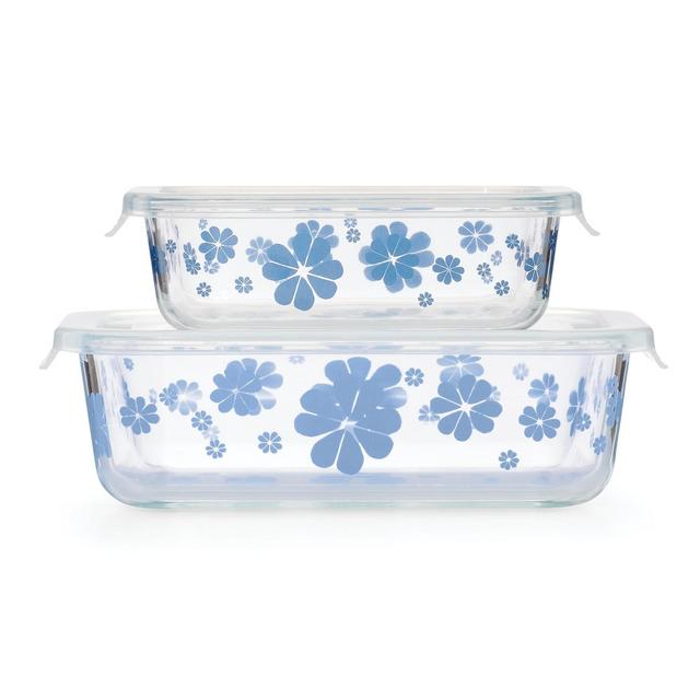 kate spade new york Nolita Glass Storage, Set of 2