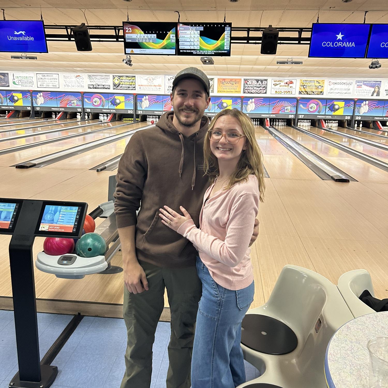 Bowling date, where Kishara beat Carter (of course ;))