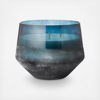 Beautifully Done Hidden Lake Large Baltic Glass Candle