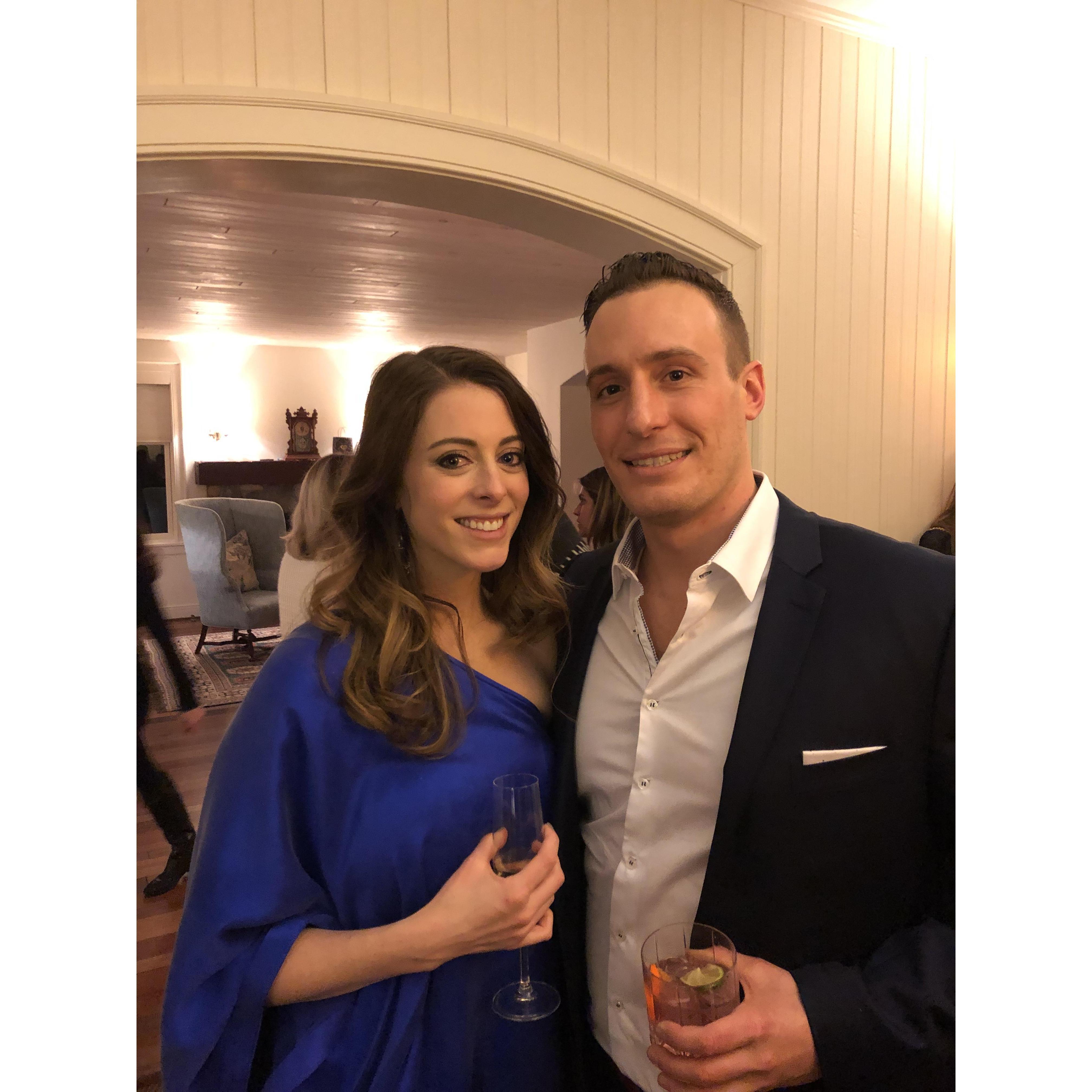 Engagement party night!