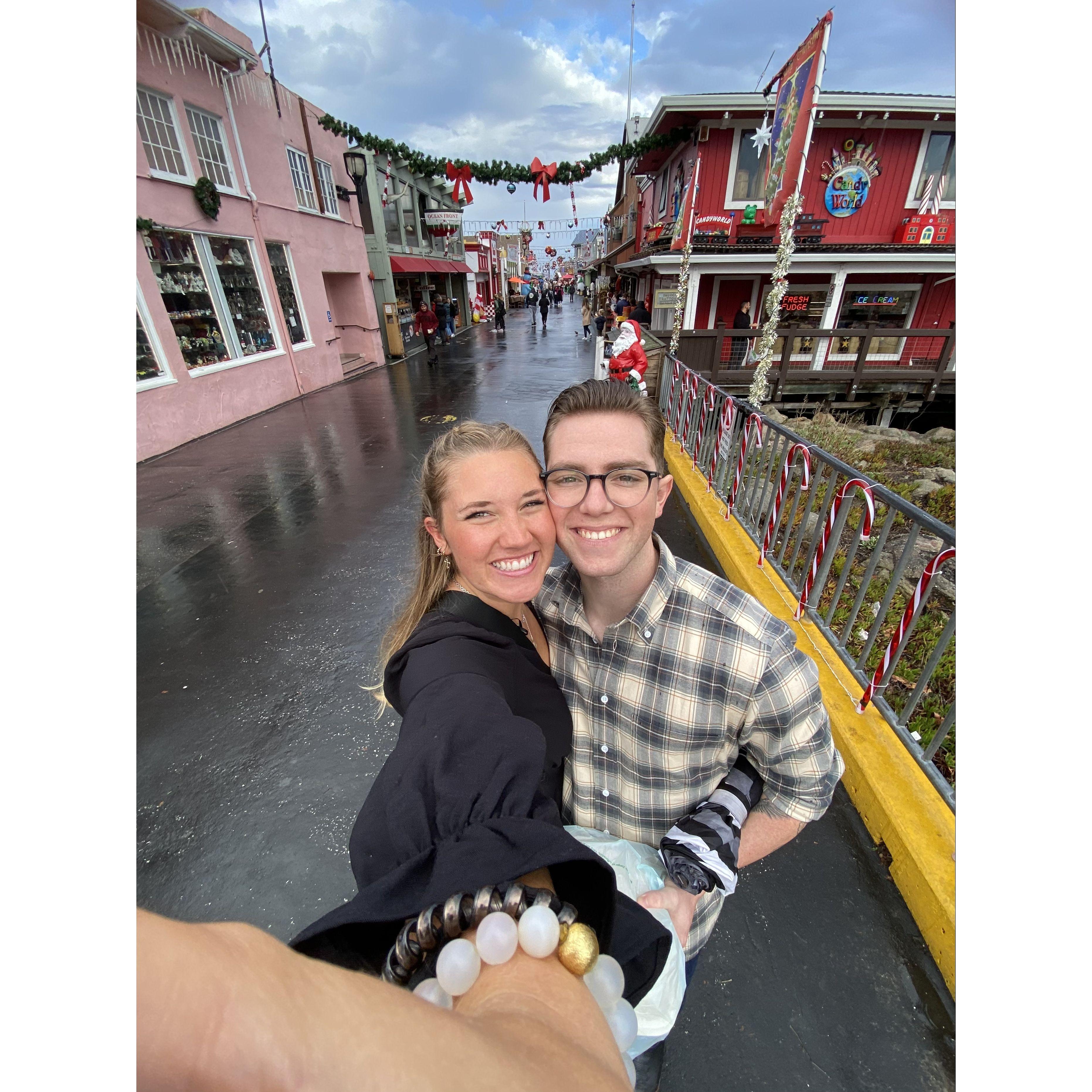 Our first date!