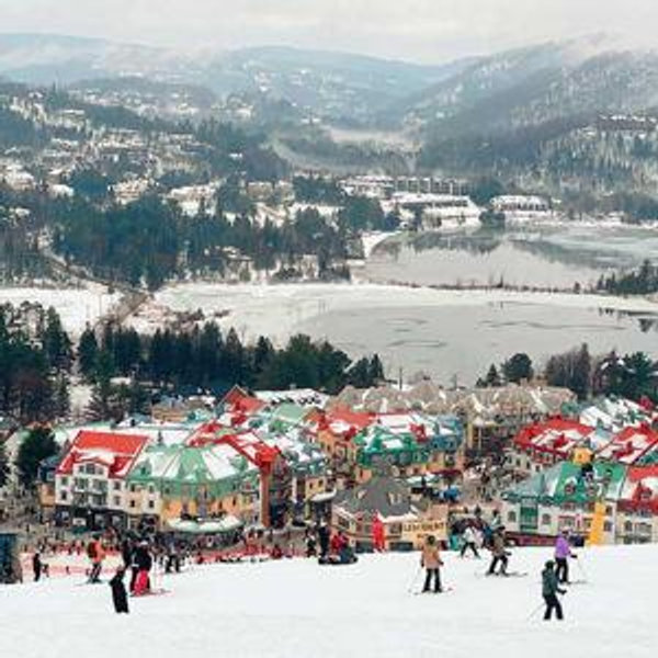 Skiing in Mont-Tremblant
