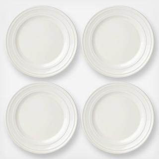 Sculpted Stripe Accent Plate, Set of 4