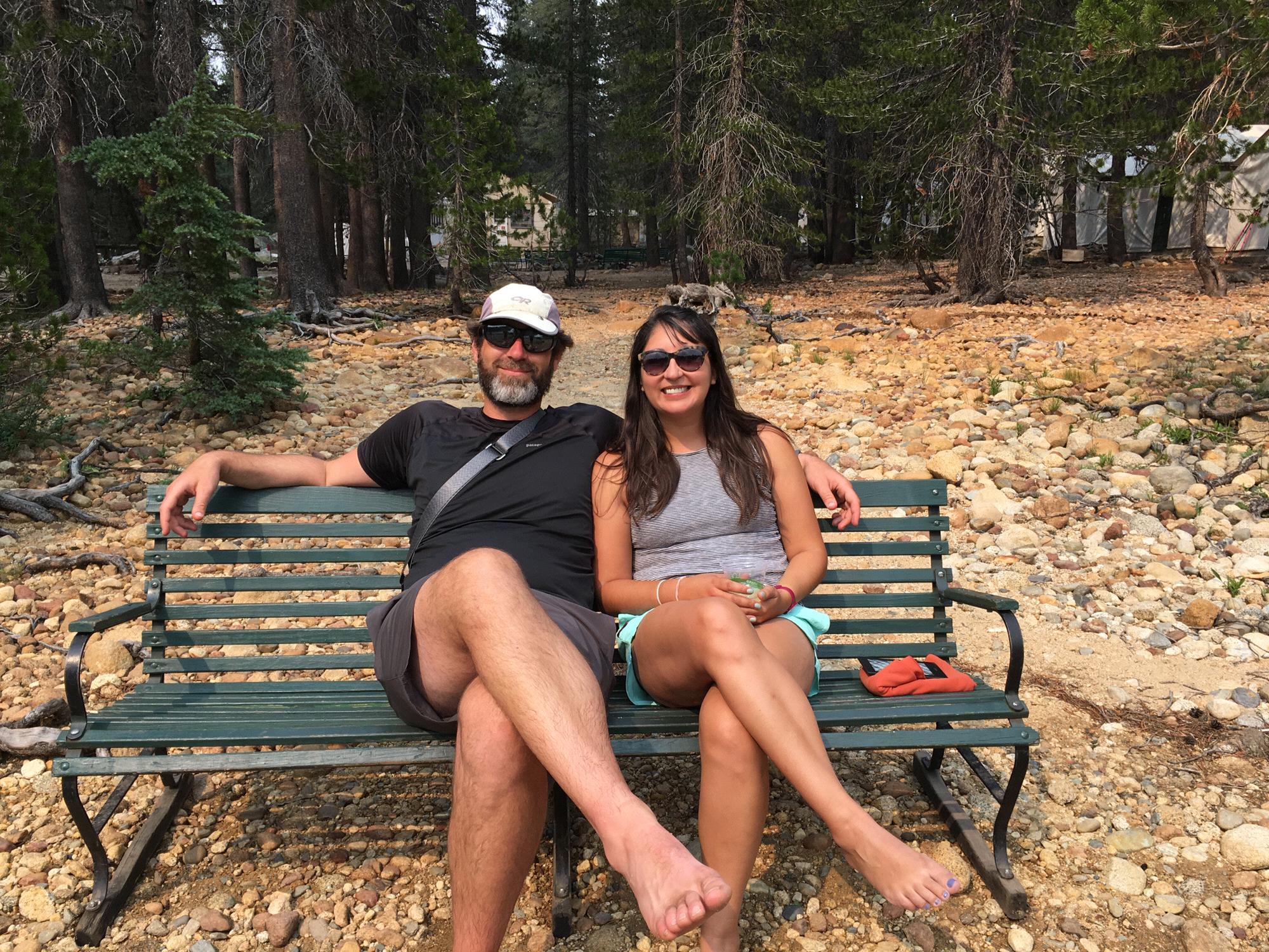 High Sierra camps backpacking trip 2018