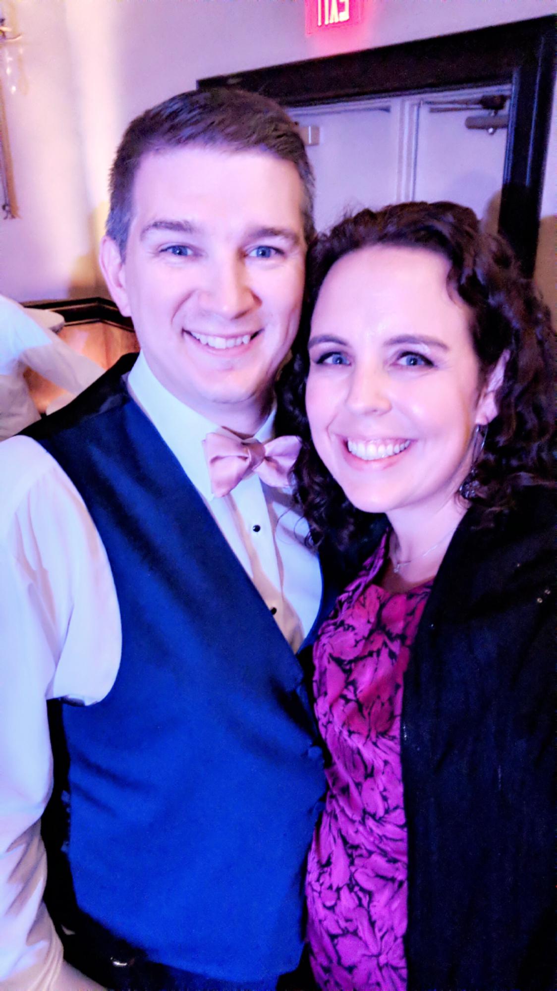 Dolled up for the Uher wedding