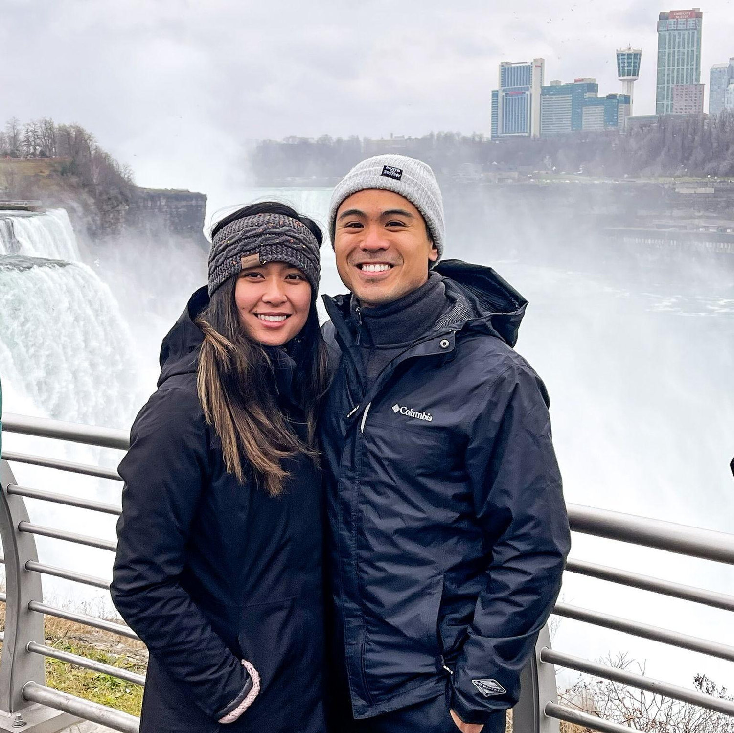 New Years Day 2022 at Niagara Falls