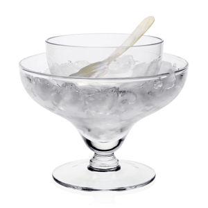 William Yeoward Crystal Caspia Seafood/Caviar With Spoon