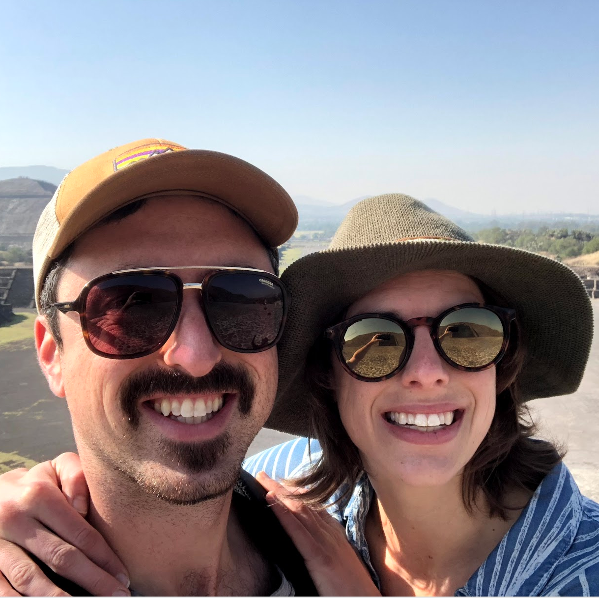 Teotihuacan Pyramids outside Mexico City