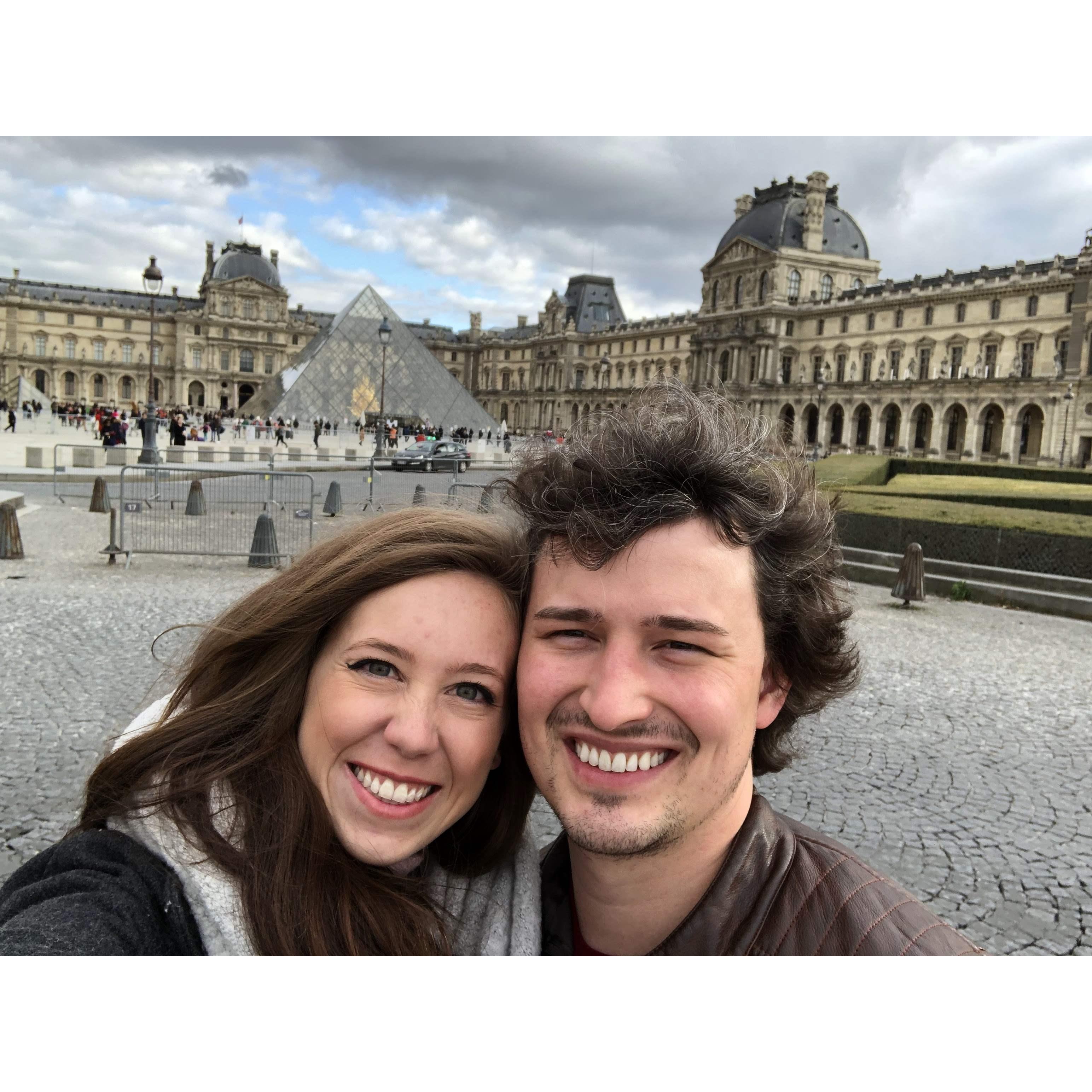 The Louvre in Paris ~ 2019. This is the only art museum Scott has ever enjoyed even a little bit.