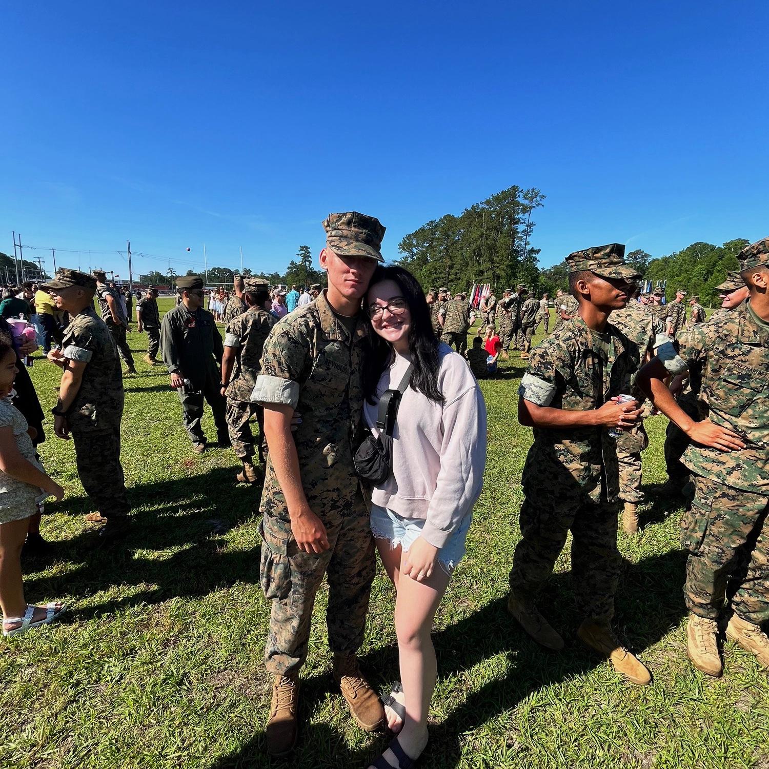 Graduation day from Infantry Training.