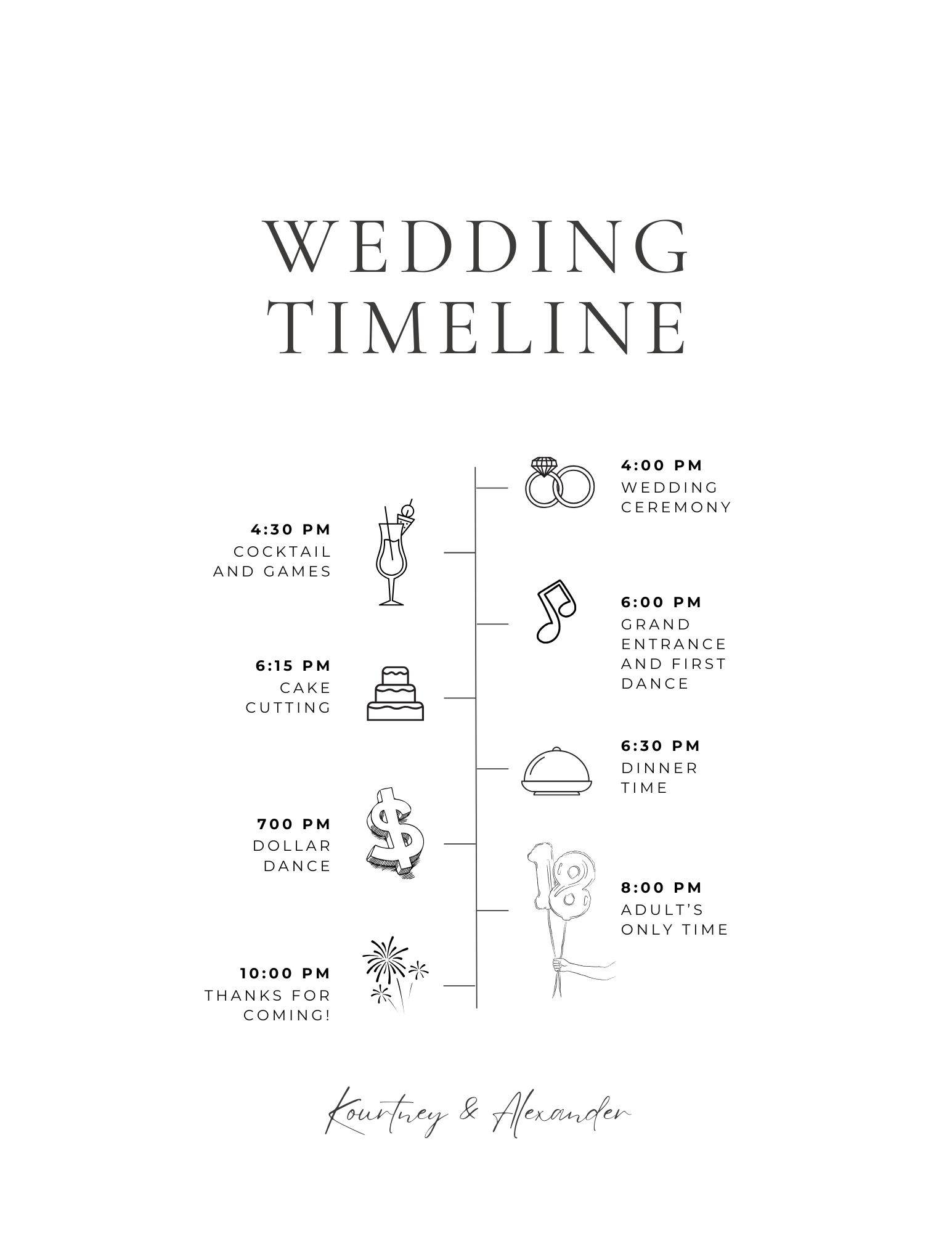 The Wedding Website of Kourtney Cherry and Alexander Newsom