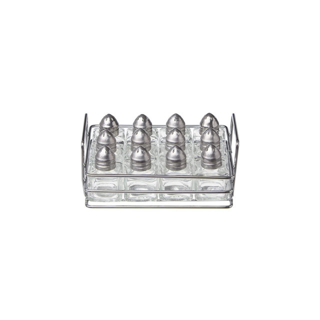 The Lakeside Collection 12-Pc. Mini Salt and Pepper Shaker Set
