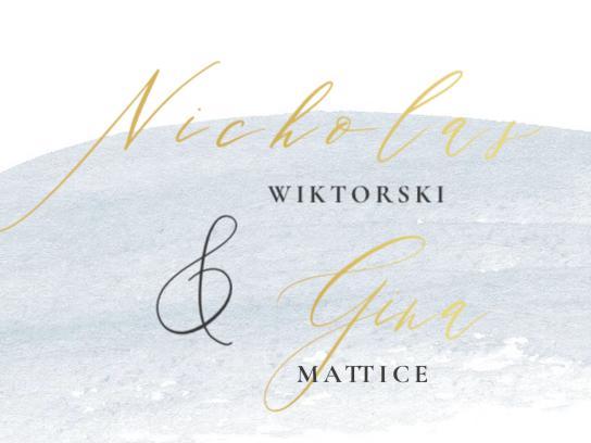 The Wedding Website of Nicholas Wiktorski and Gina Mattice