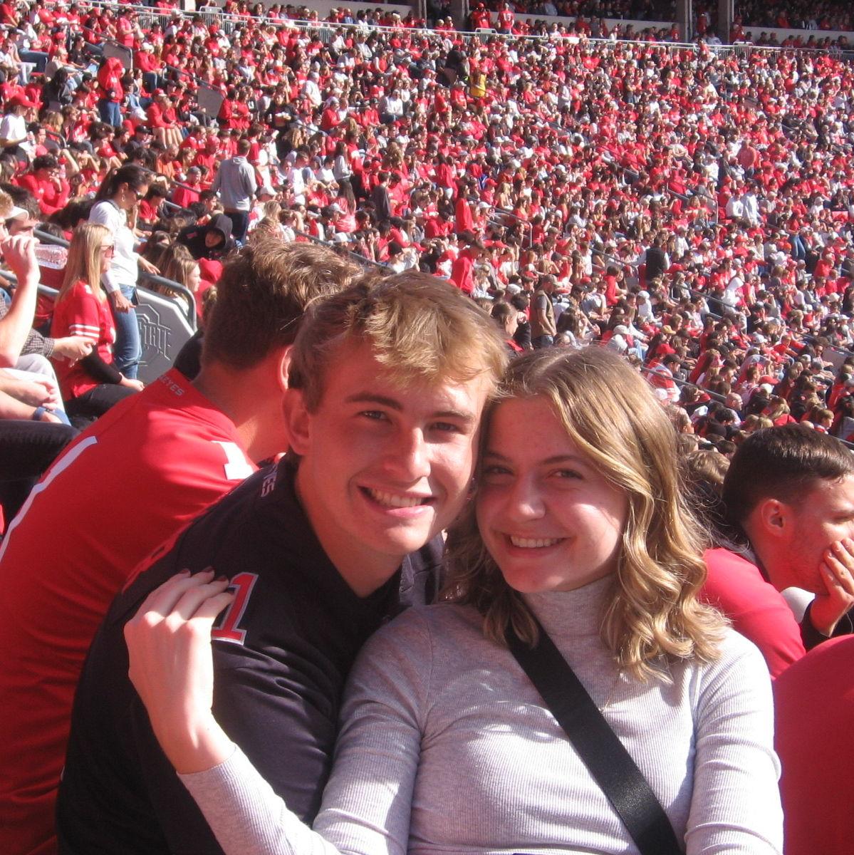 Our relationship included many Buckeye games.