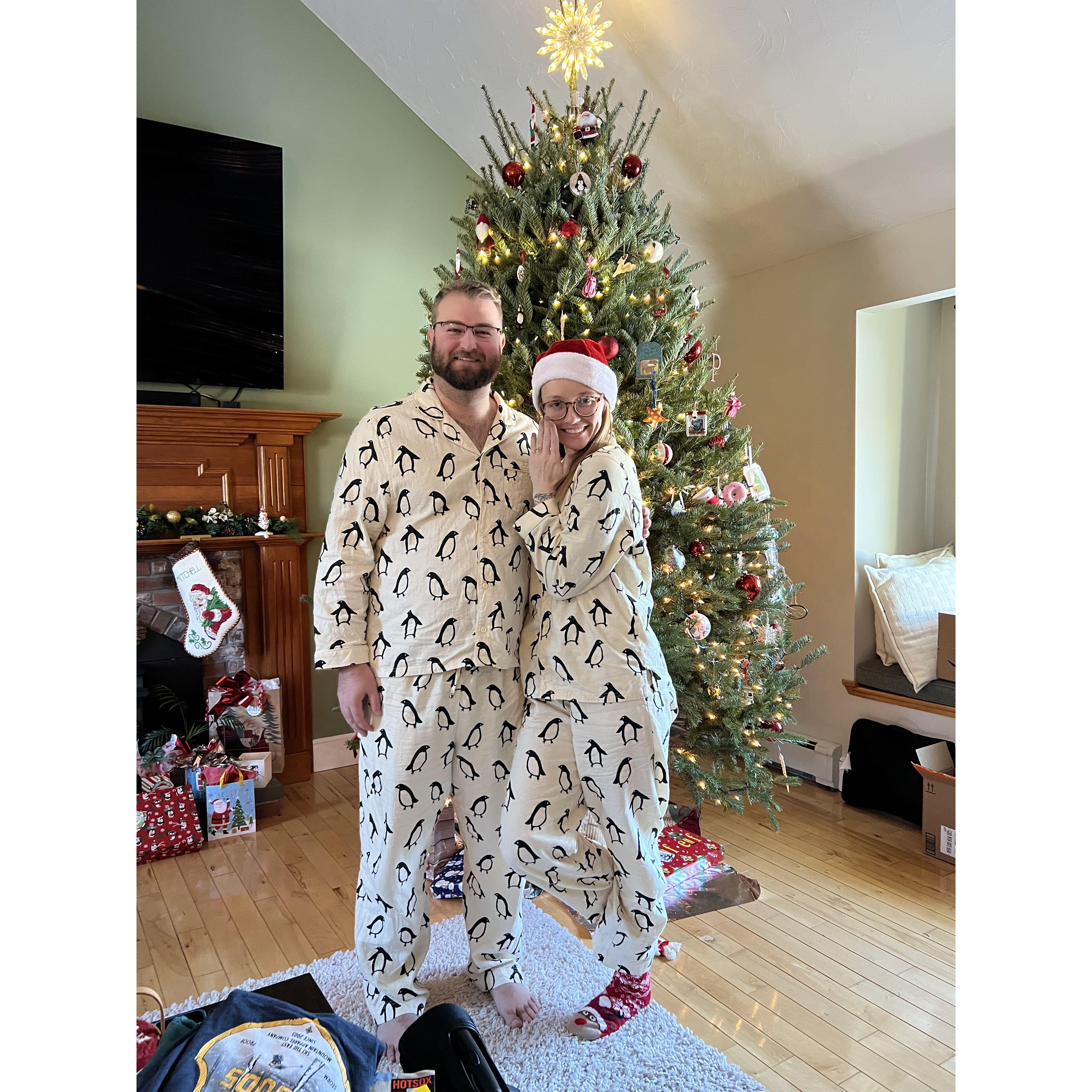 Christmas Day, 2024. Our first Christmas as an engaged couple!