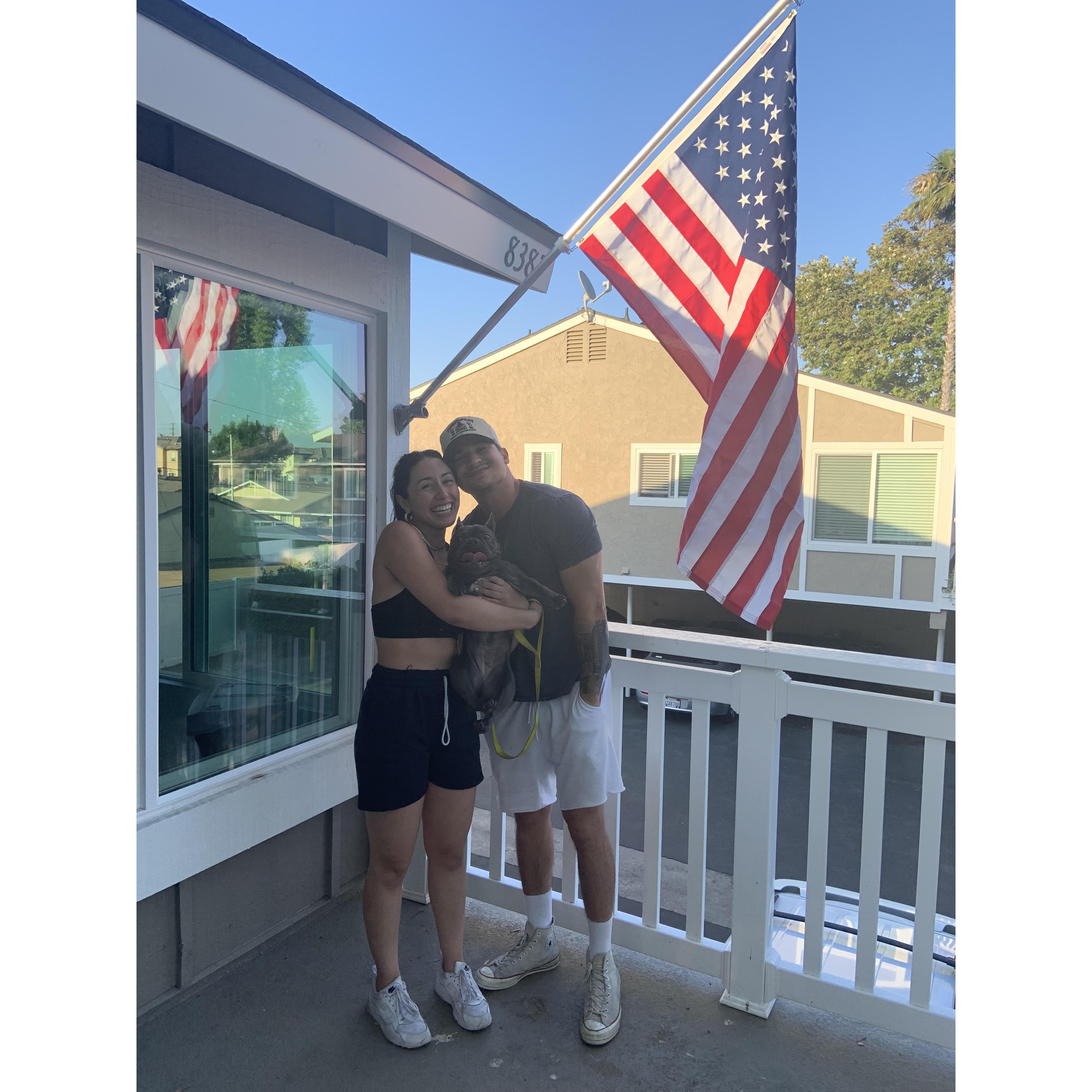 our first home!