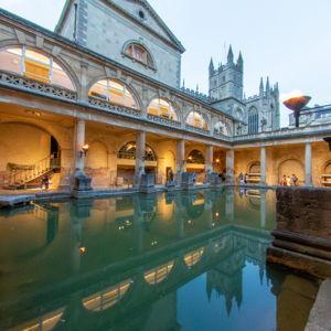 The Roman Baths in Bath
