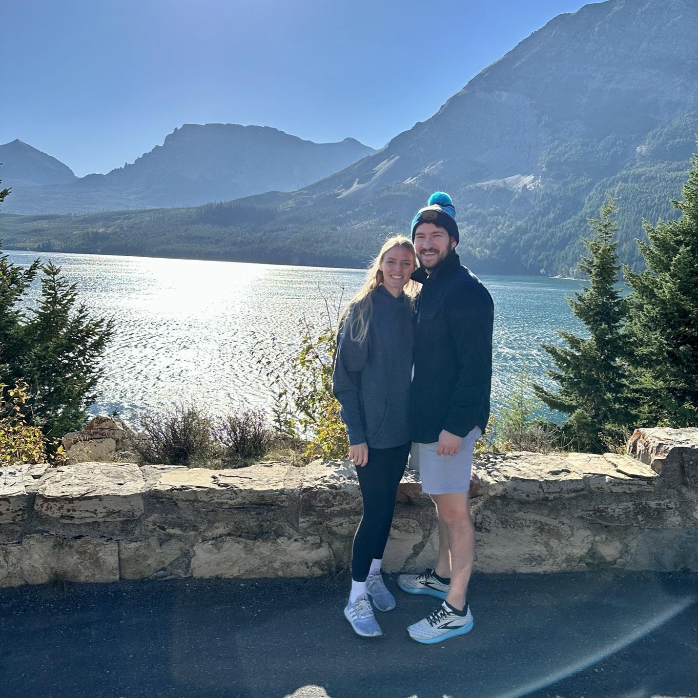 In September 2023, they began the trek cross country as Sarah became a travel OT and Jordan able to work from home. If they didn’t break up on that 30 hour car ride, they’re never breaking up!