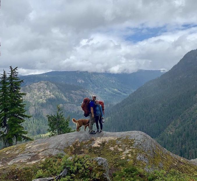 First Backpacking trip together to a Lake. It was an amazing trip with even some lightening and thunder throughout the night!