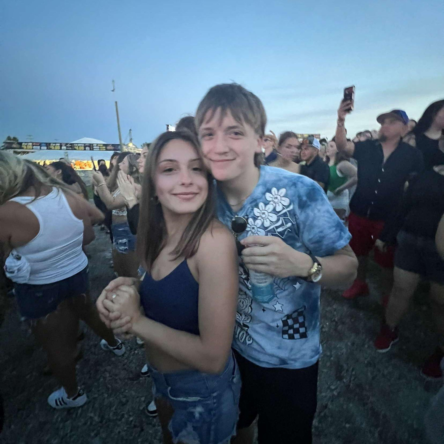 our first concert together!