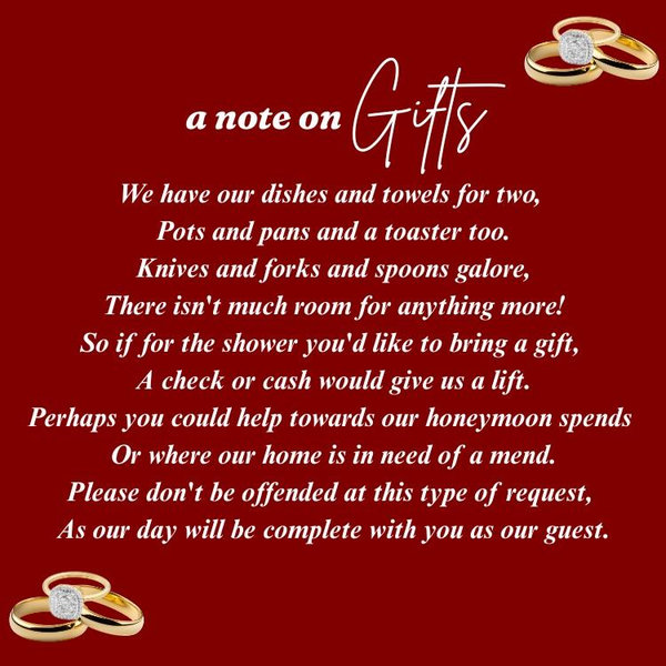 Gift Info