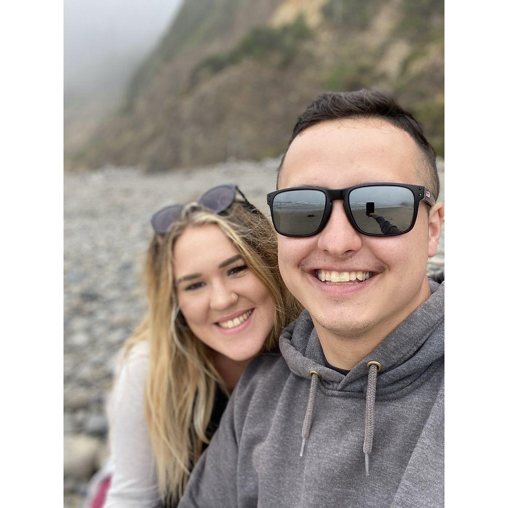 Our first trip to the Oregon Coast together