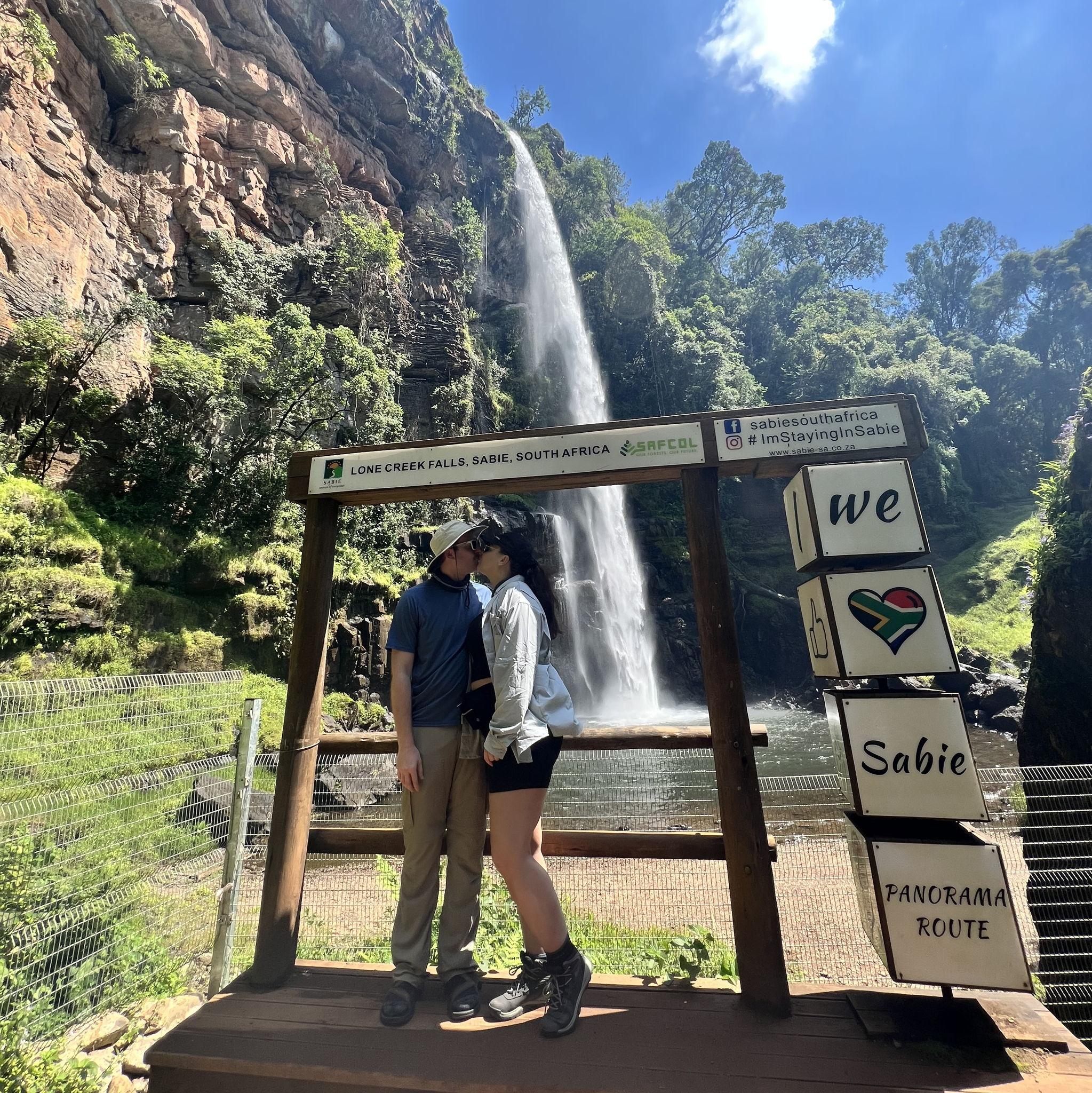 The Panorama Route, Lone Creek Falls Mpumalanga, South Africa December 2022.