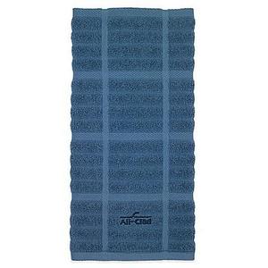 All-Clad Solid Kitchen Towel in Cornflower