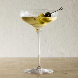 Starlight Lead-Free Crystal Coupe Glass Set of 4 I West Elm