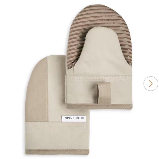 KitchenAid Beacon Cotton Tan Mini Oven Mitt (2-Pack) M2013115TDKA 205