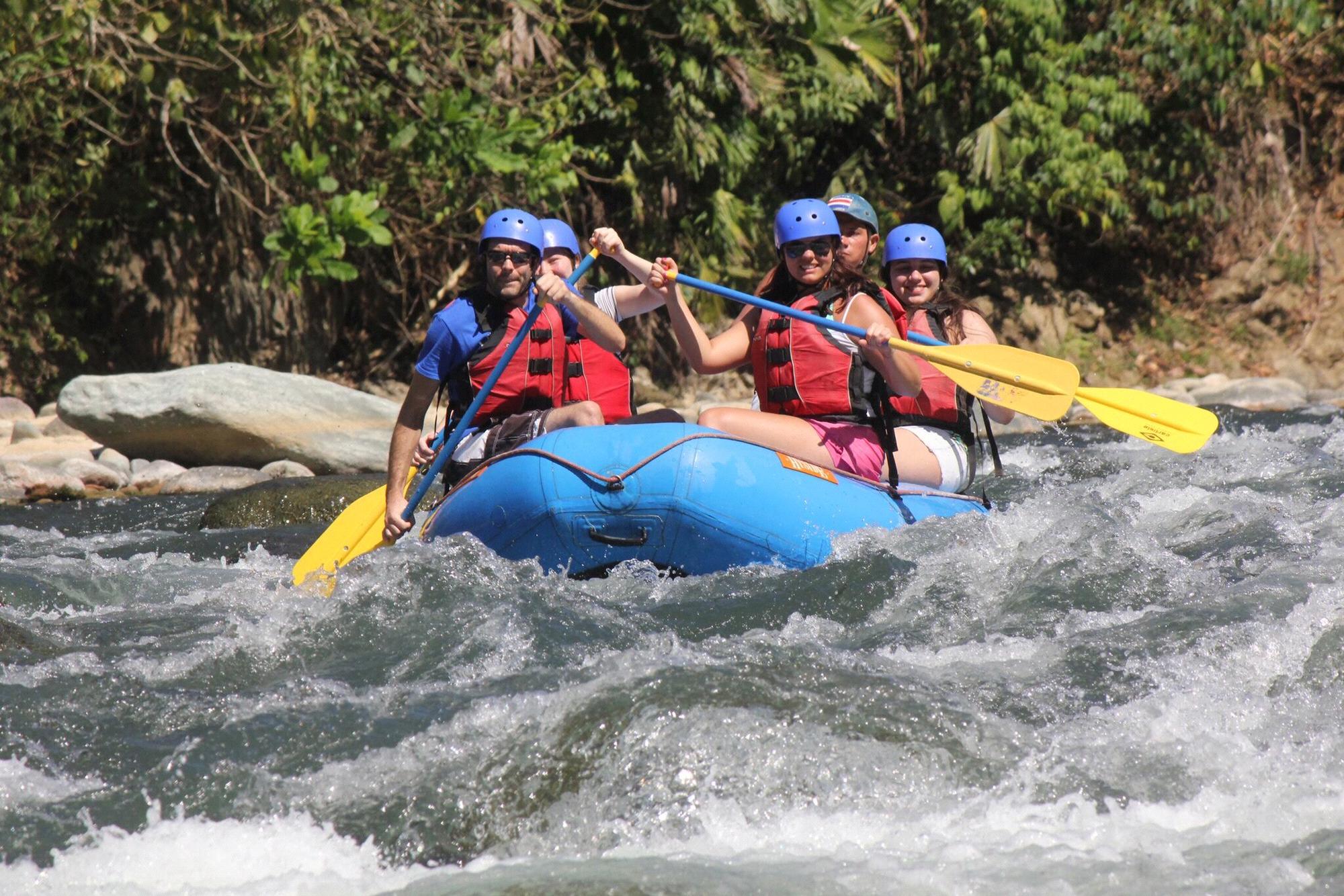 White water rafting in Costa Rica
February 2016
