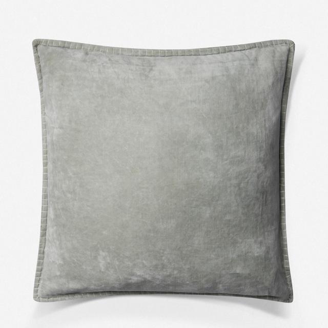 Cannes Velvet Pillow, Silver Sage, ED Ellen DeGeneres Crafted by Loloi